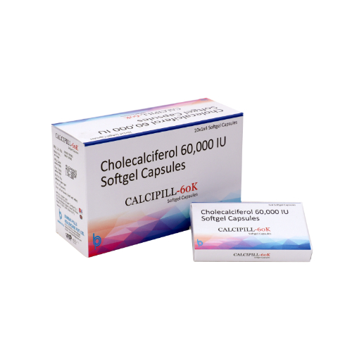 Calcipill-60K Cholecalciferol Softgel Capsules